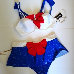 NWT *Hot Topic Exclusive* Sailor Moon Bikini